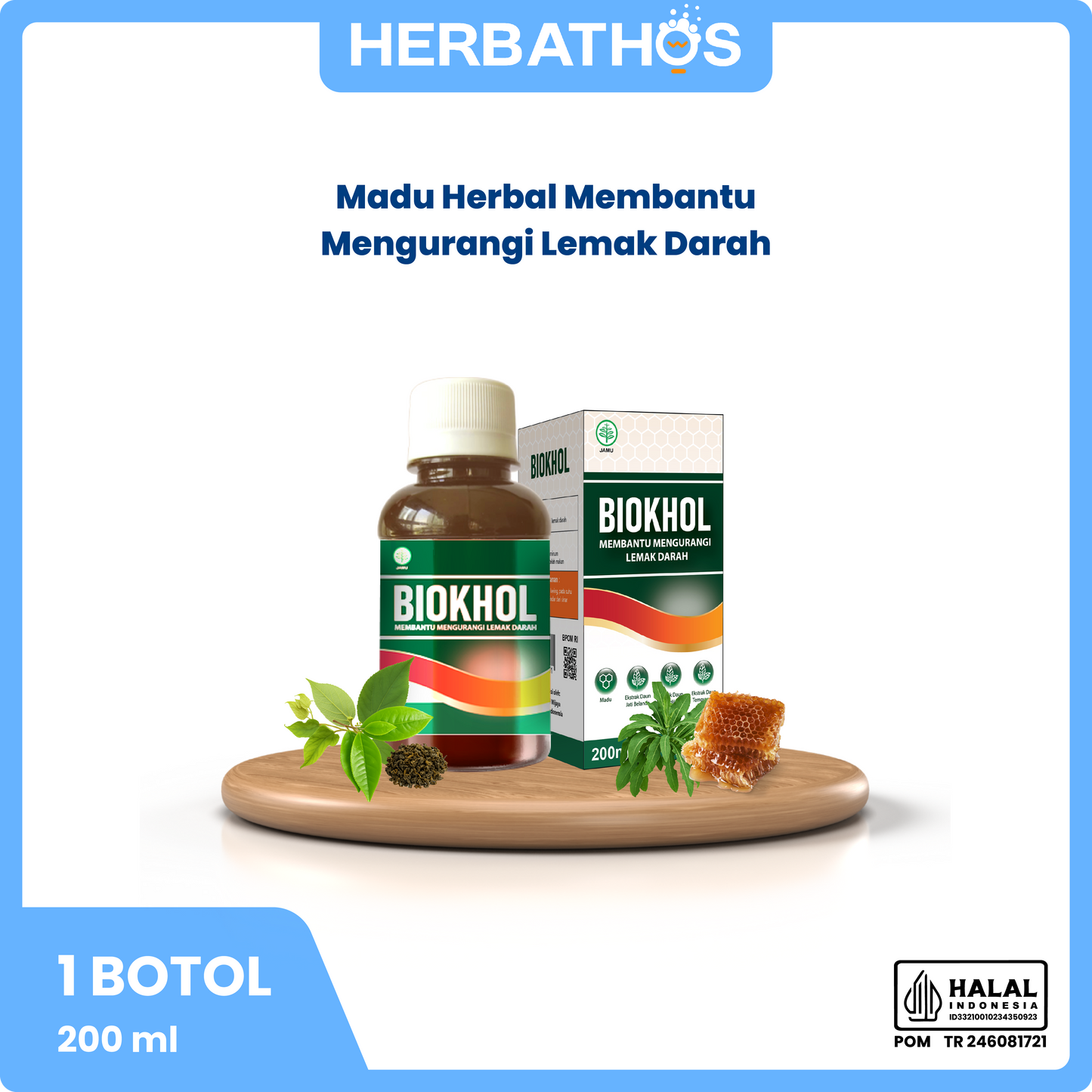 Biokhol 200ml - 1 Botol