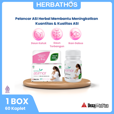 Herba Asimor 60 Kaplet - 1 Box