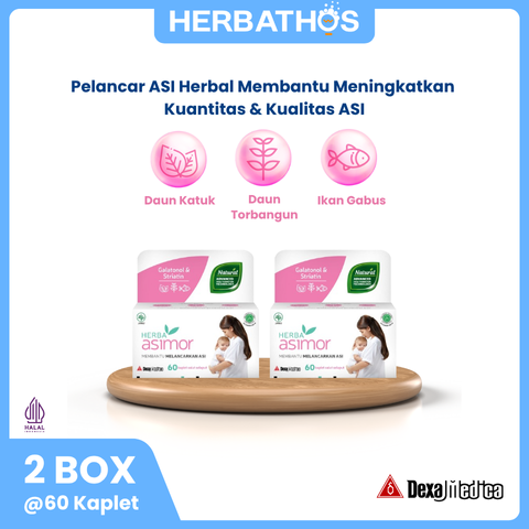 Herba Asimor 60 Kaplet - 2 Box