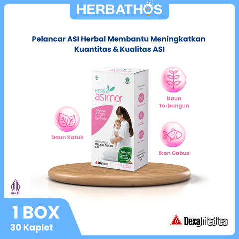 Herba Asimor 30 Kaplet - 1 Box
