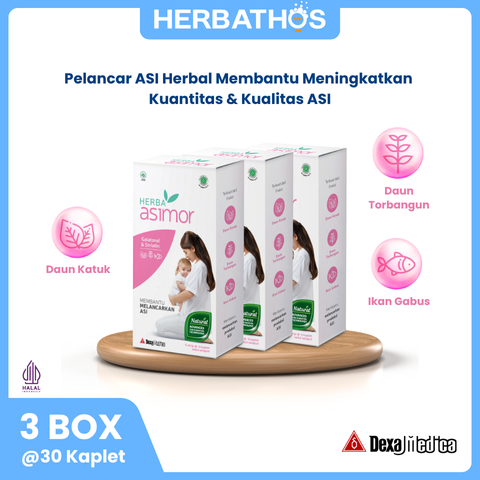 Herba Asimor 30 Kaplet - 3 Box