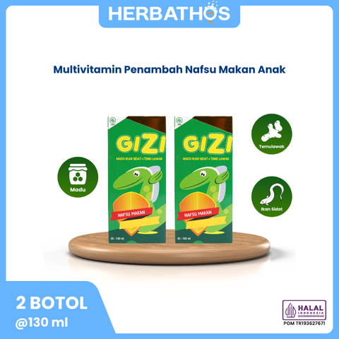 Gizidat 130ml - 2 Botol