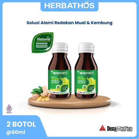 Herbavomitz Syrup 60ml - 2 Box