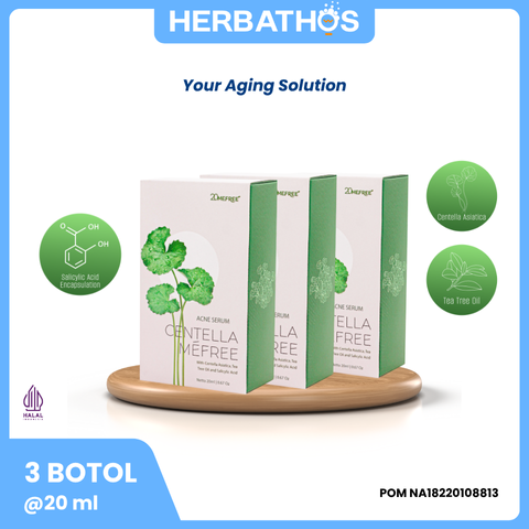 20Mefree Centella - 3 Botol Serum