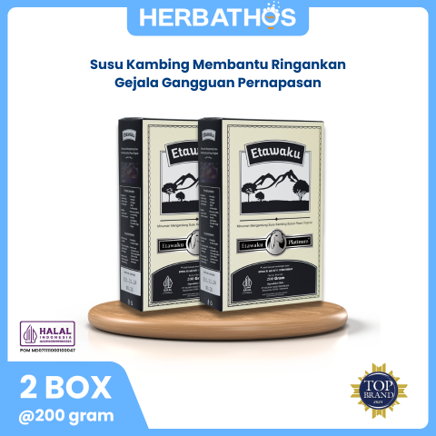 Etawaku Platinum diformulasikan untuk dukung sistem pernapasan sehat & kekebalan tubuh. Susu kambing etawa premium dengan nutrisi lengkap