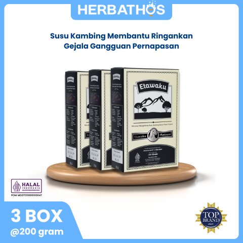 Etawaku Platinum diformulasikan untuk dukung sistem pernapasan sehat & kekebalan tubuh. Susu kambing etawa premium dengan nutrisi lengkap