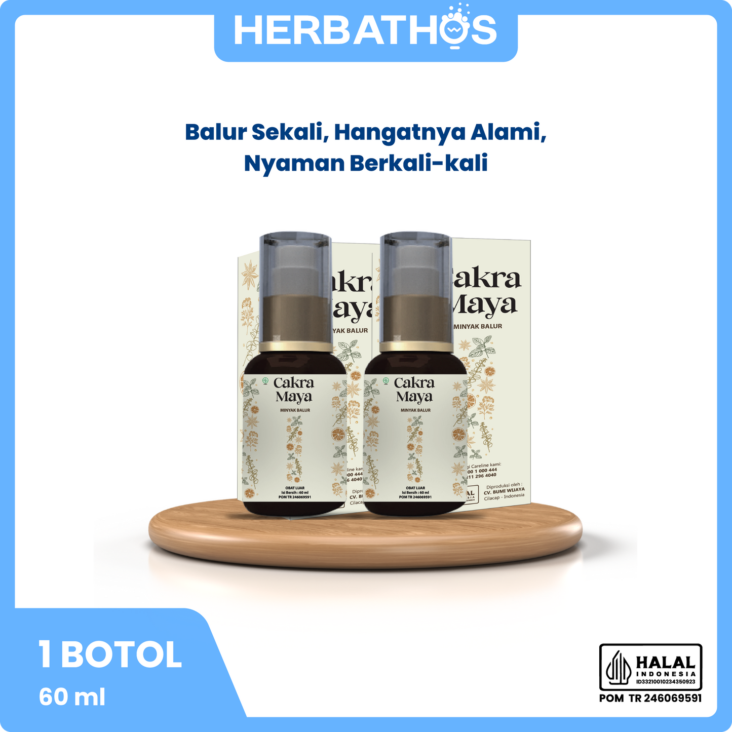 Cakra Maya 60ml - 2 Botol