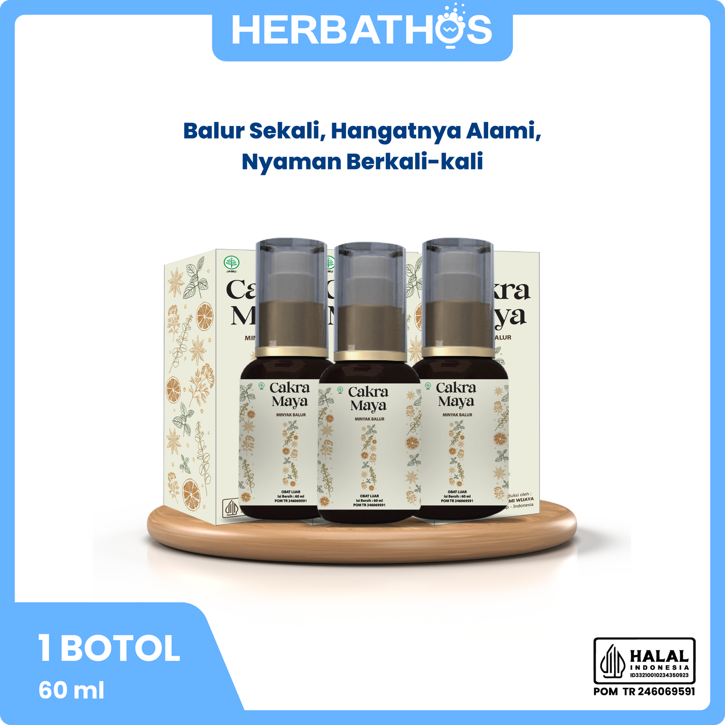 Cakra Maya 60ml - 3 Botol