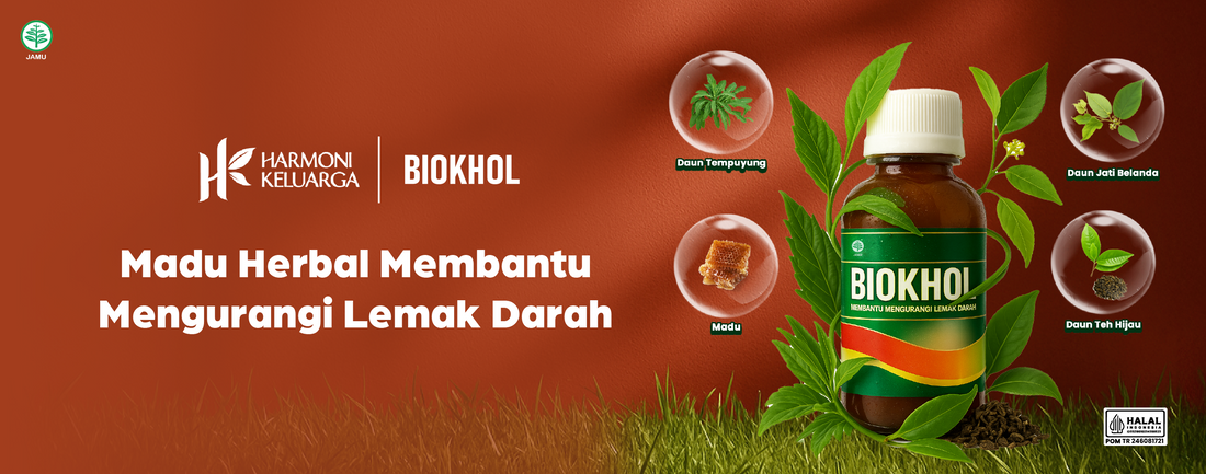 Biokhol, Obat Herbal Kolesterol Alami yang Aman untuk Usia 40+