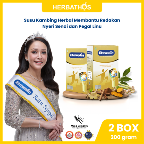 Susu Etawalin 200g untuk Kesehatan Tulang dan Sendi - 2 box