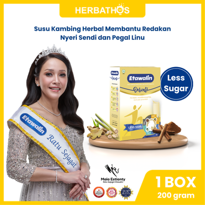 Susu Etawalin Delicate 200g Susu tulang Rendah Gula - 1 box