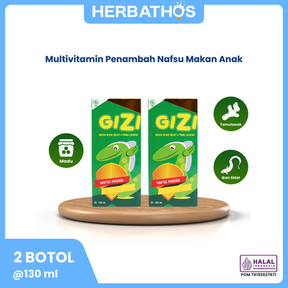 Gizidat 130ml - 2 Botol