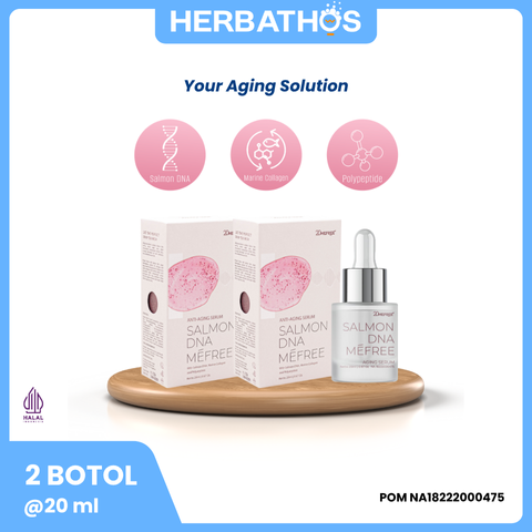 20Mefree Salmon DNA - 2 Botol Serum