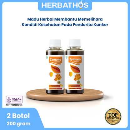 Madu Zymuno 200ml Madu Herbal untuk Daya Tahan Tubuh – 2 Botol