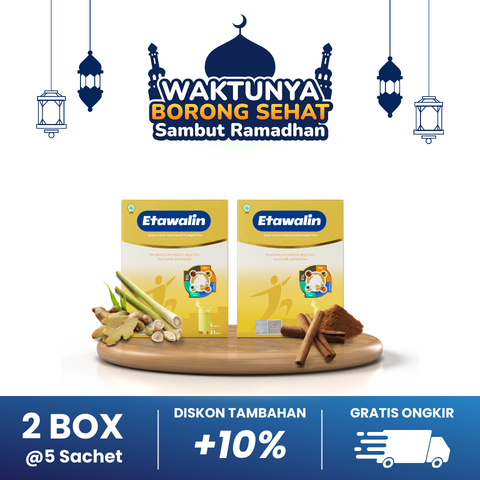 Etawalin Sachet 105g – Susu kambing untuk kesehatan tulang
Kotak Etawalin Sachet Susu Kesehaan tulang