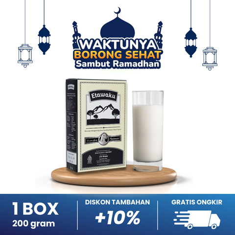 Etawaku Platinum diformulasikan untuk dukung sistem pernapasan sehat & kekebalan tubuh. Susu kambing etawa premium dengan nutrisi lengkap