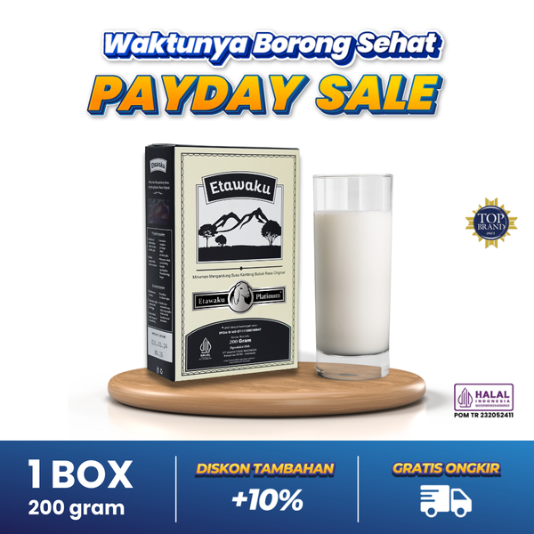 Etawaku Platinum diformulasikan untuk dukung sistem pernapasan sehat & kekebalan tubuh. Susu kambing etawa premium dengan nutrisi lengkap