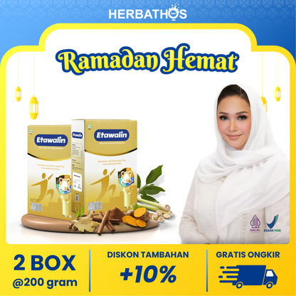 Susu Etawalin 200g untuk Kesehatan Tulang dan Sendi - 2 box
