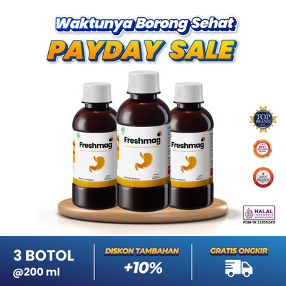 Freshmag 200ml - 3 Botol