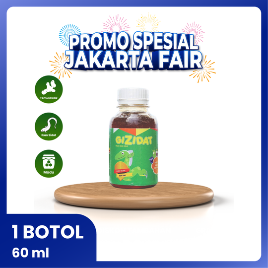 [Promo Jakarta Fair 2026] Gizidat 60ml - 1 Botol