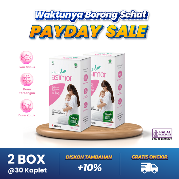 Herba Asimor 30 Kaplet - 2 Box