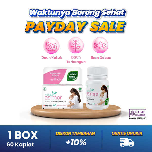 Herba Asimor 60 Kaplet - 1 Box