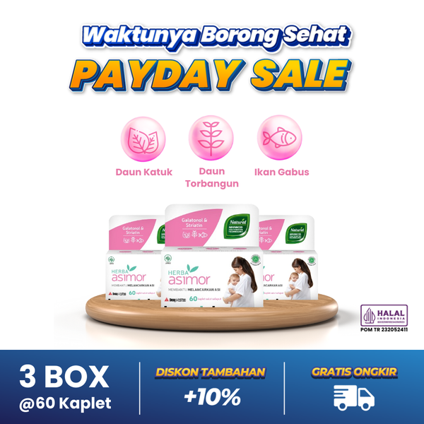 Herba Asimor 60 Kaplet - 3 Box