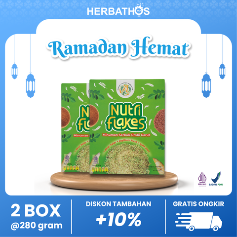 Nutriflakes 280g - 2 Box