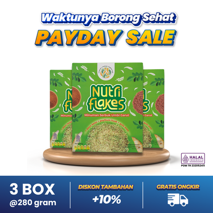Nutriflakes 280g - 3 Box