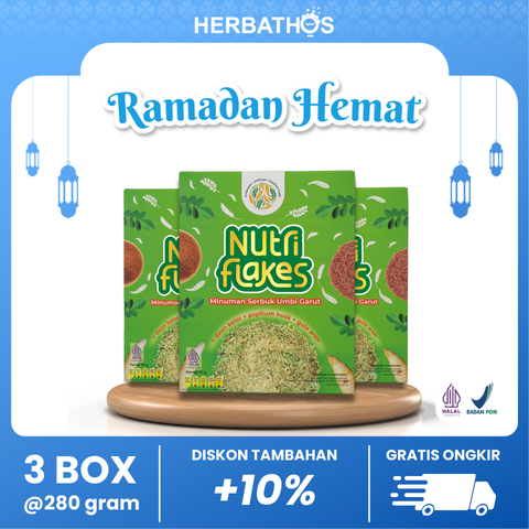 Nutriflakes 280g - 3 Box