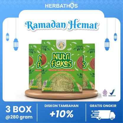 Nutriflakes 280g - 3 Box