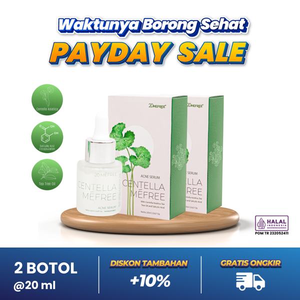 20Mefree Centella - 2 Botol Serum
