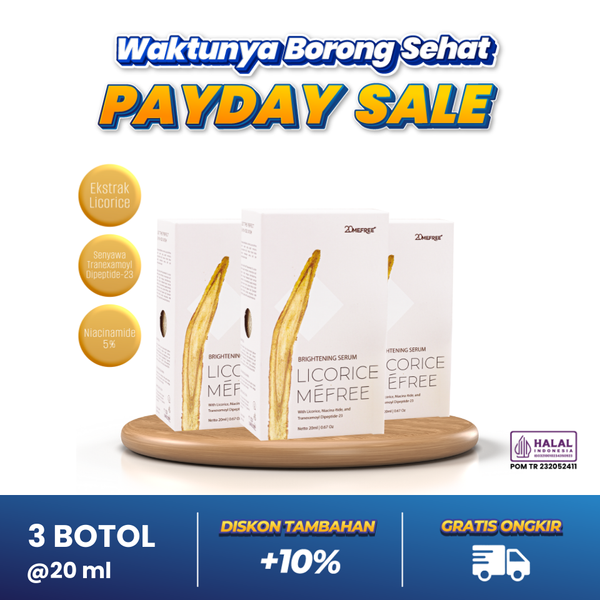 20Mefree Licorice - 3 Botol Serum