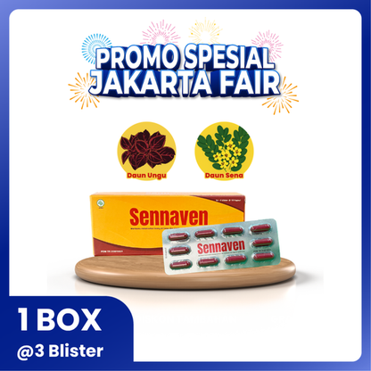 [Promo Jakarta Fair 2026] Sennaven 3 Blister - 1 Box