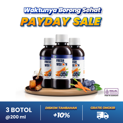 Fresh Vision 200ml - 3 Botol