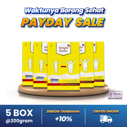 Weight Herba 200gr - 5 Box