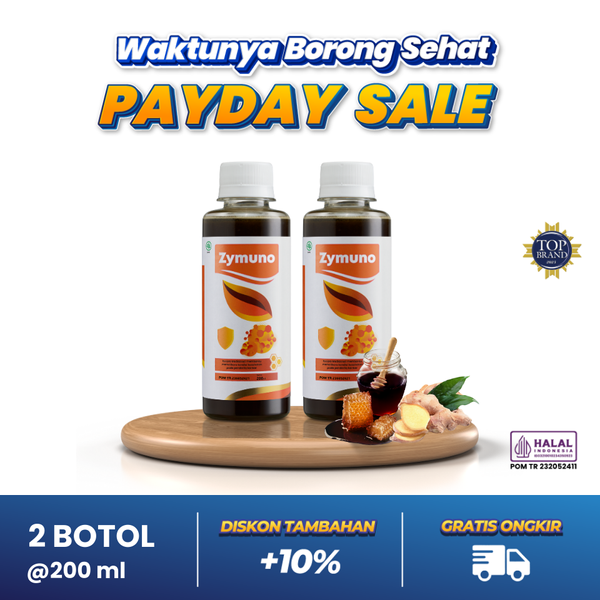 Madu Zymuno 200ml Madu Herbal untuk Daya Tahan Tubuh – 2 Botol