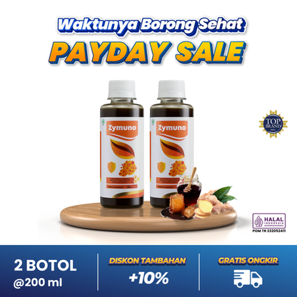 Madu Zymuno 200ml Madu Herbal untuk Daya Tahan Tubuh – 2 Botol